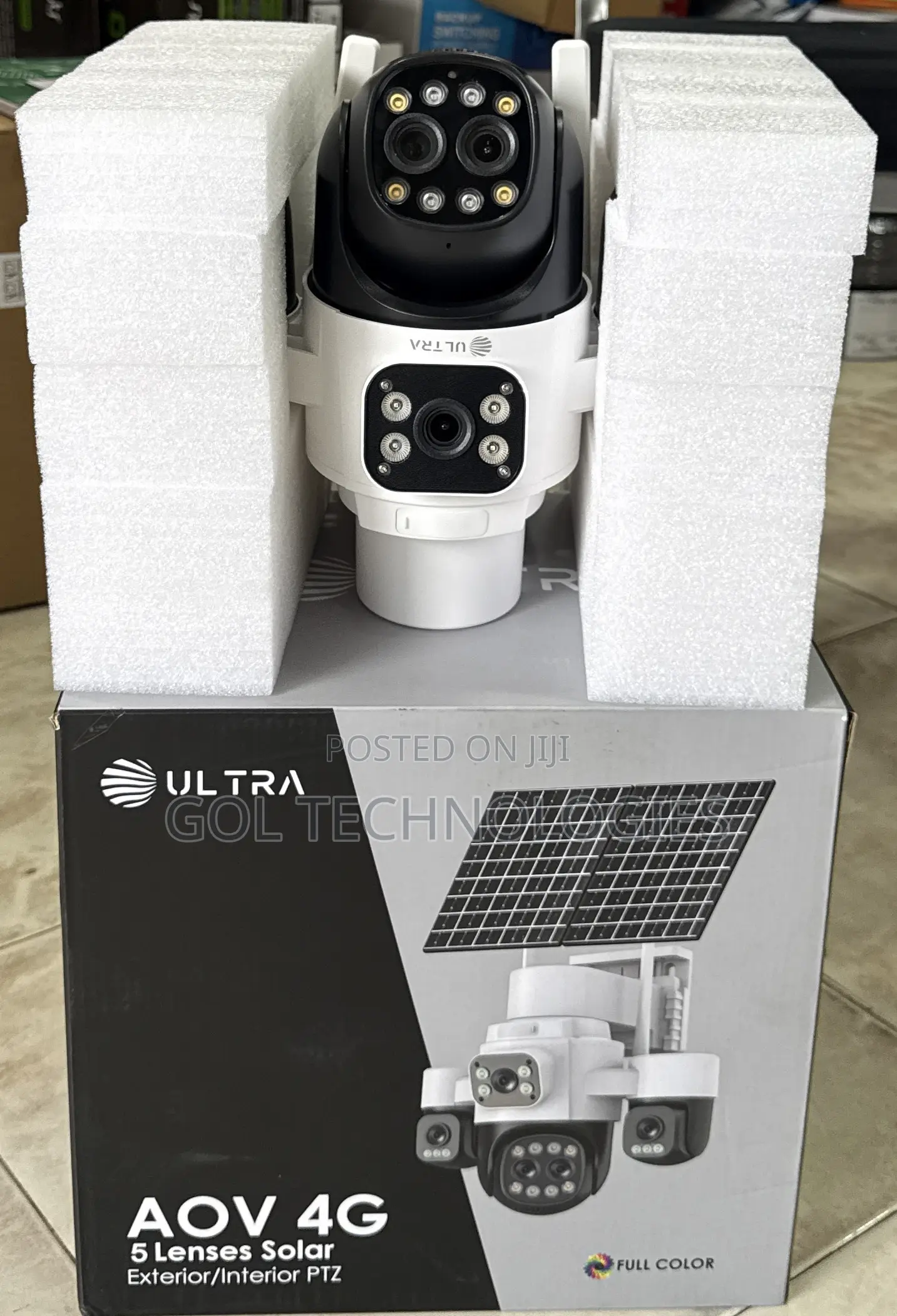 Ultra Aov 4g 5lenses Solar Exterior/Interior PTZ Ul66x5q-M6-Wg-Sl