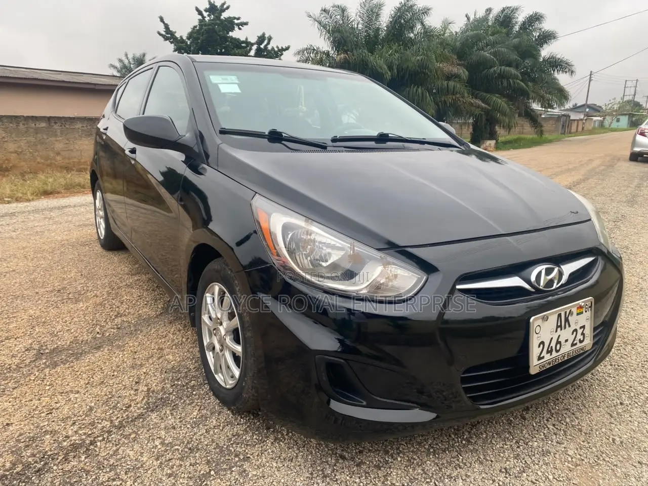 Hyundai Accent 2013 Black