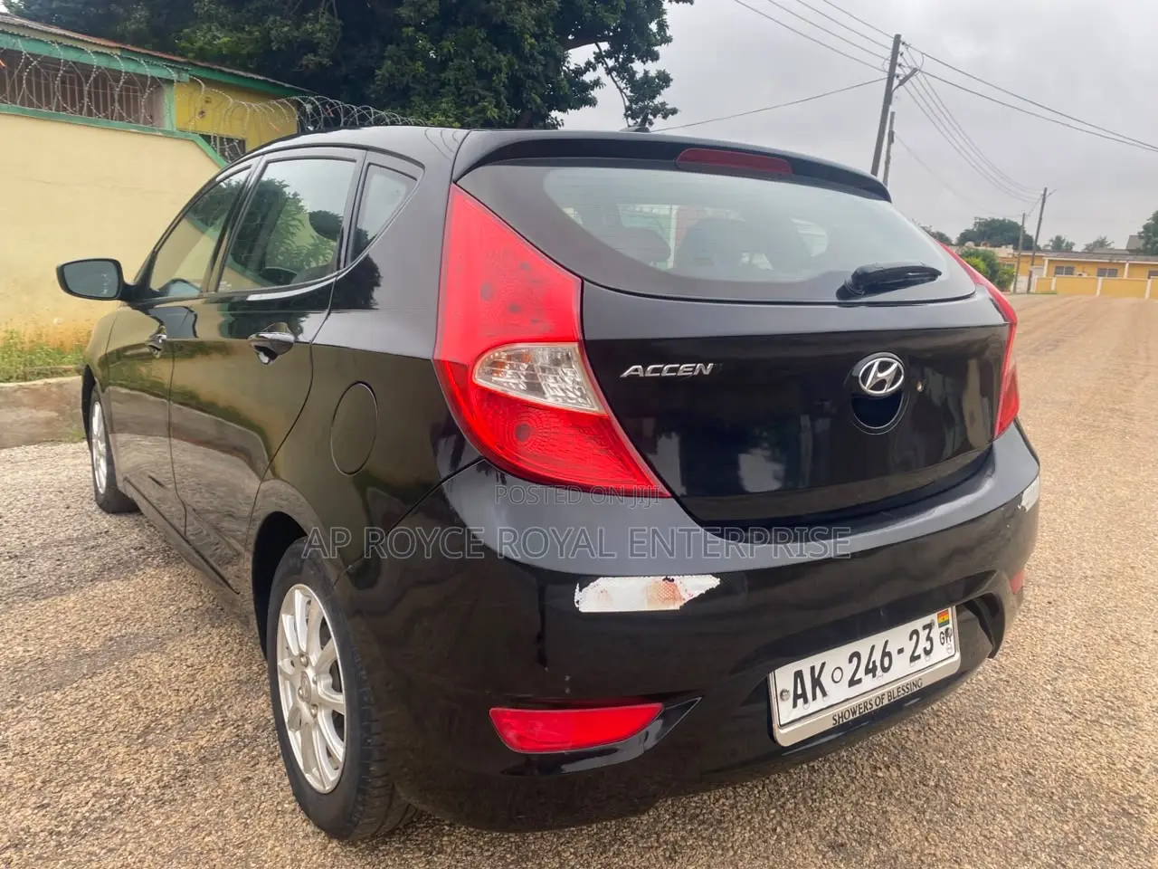 Hyundai Accent 2013 Black