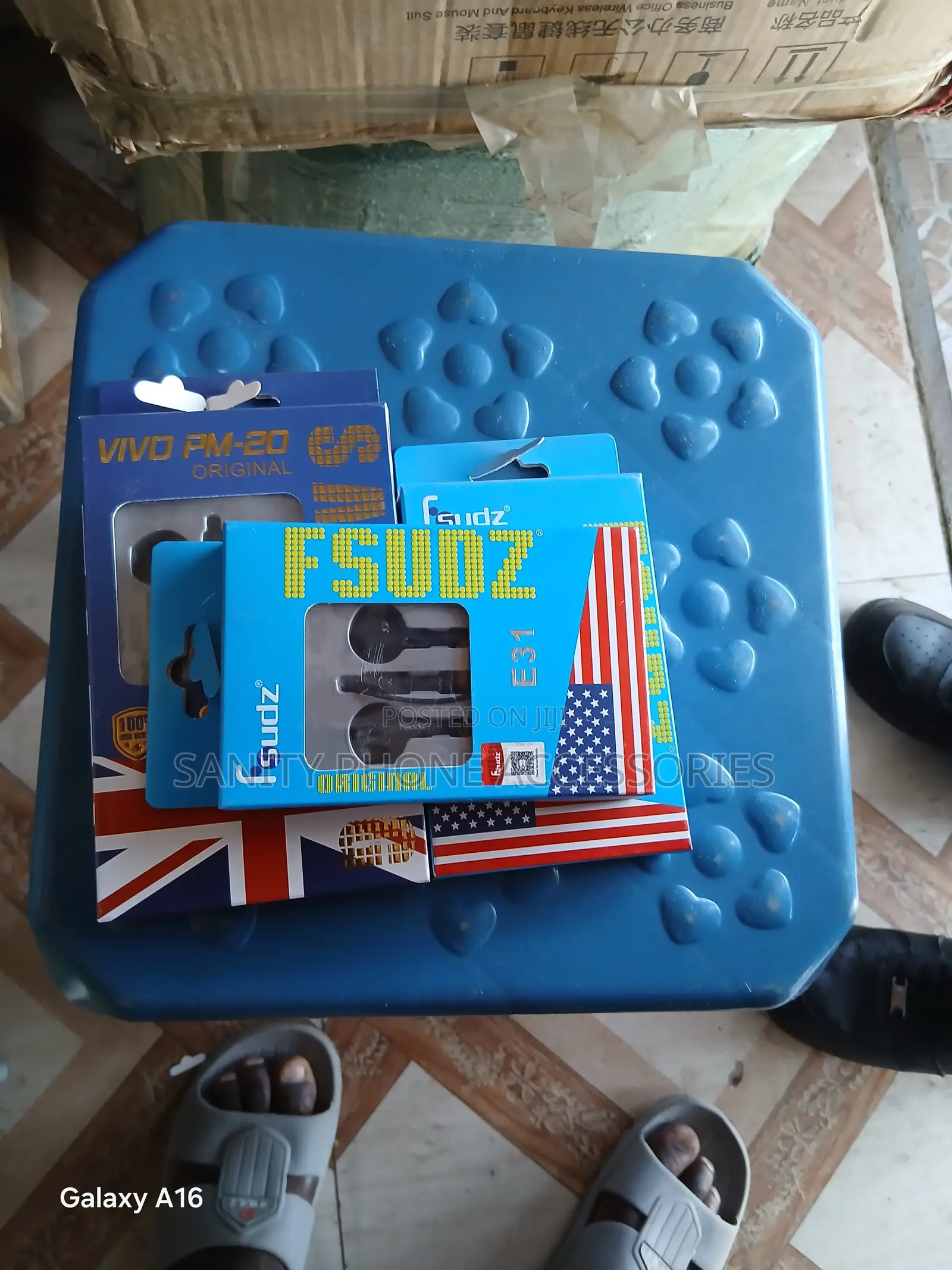 Original VIVO Fzupz Earphones Deep Bass With Mic