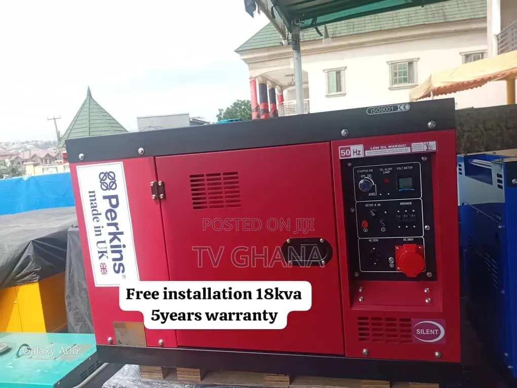 Perkins 18kVA Silent Generator With Electric Start18kva