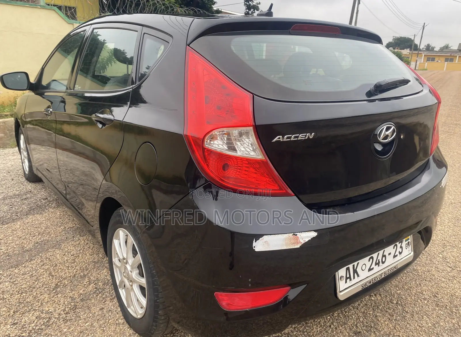 Hyundai Accent GLS 2013 Black