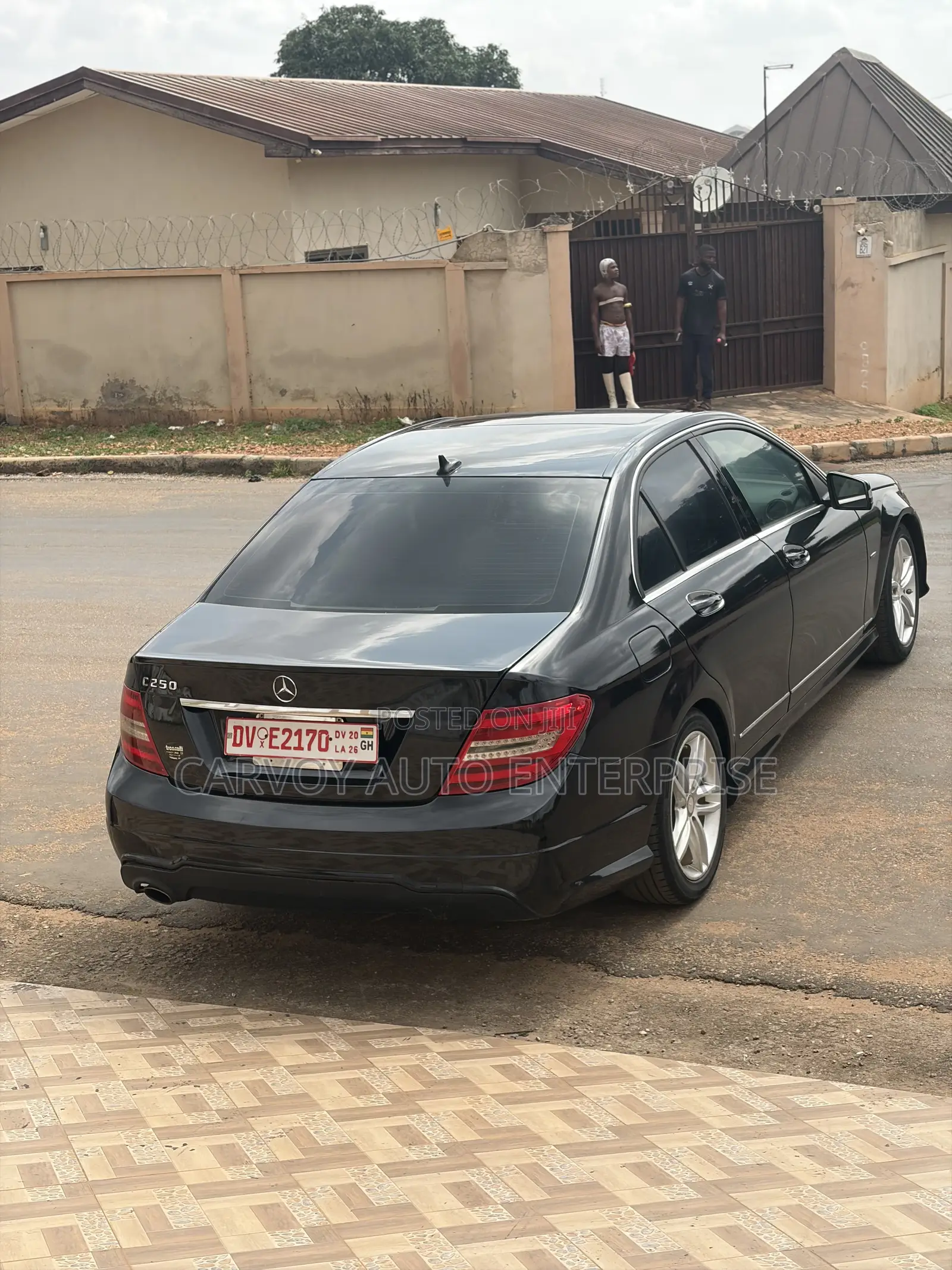 Mercedes-Benz C250 2012 Black