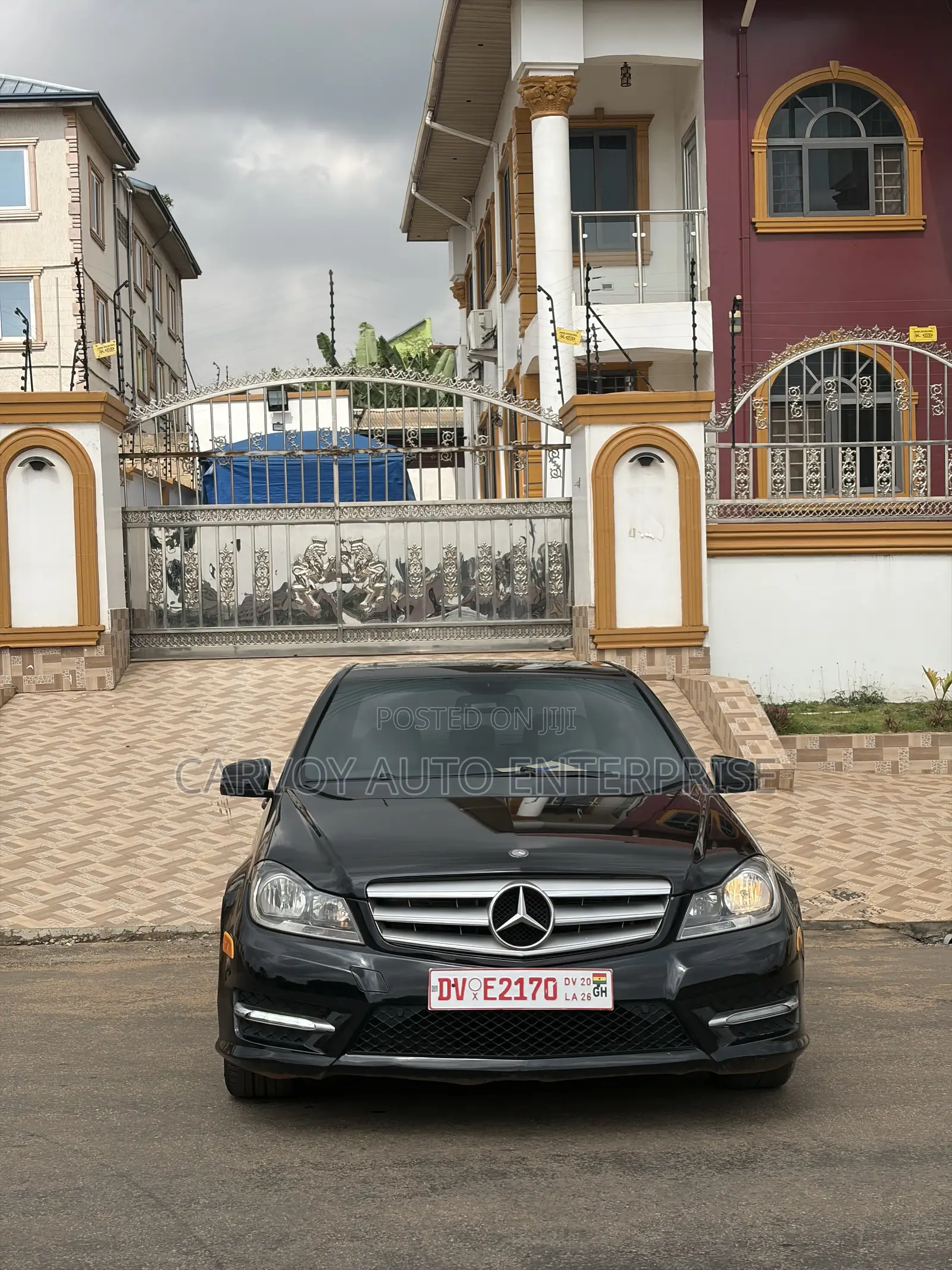 Mercedes-Benz C250 2012 Black
