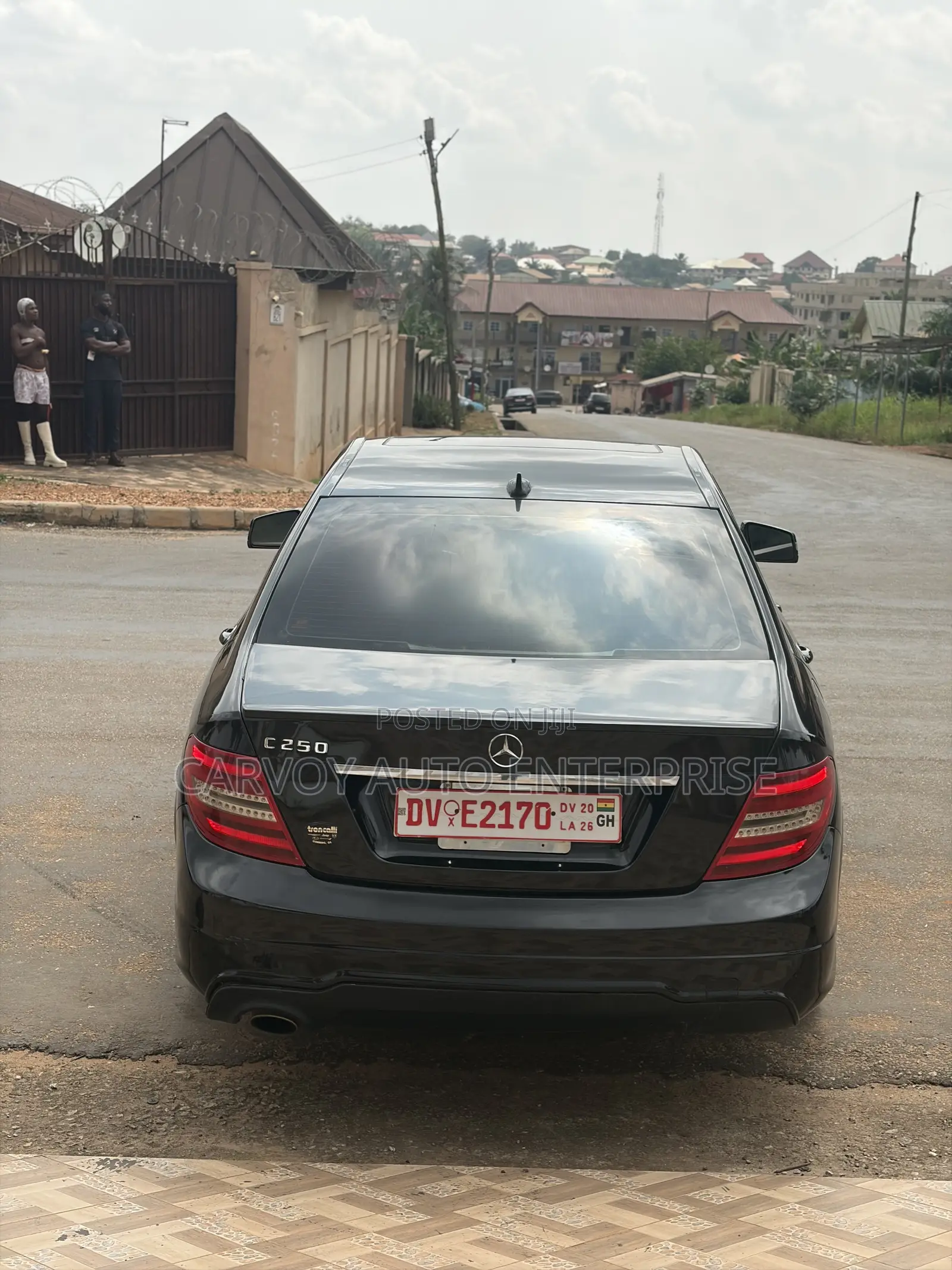 Mercedes-Benz C250 2012 Black