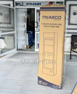Extremely Adorable Nasco Nas-Fl360-1dr-1 1 Door Beverage Cooler(Glass)