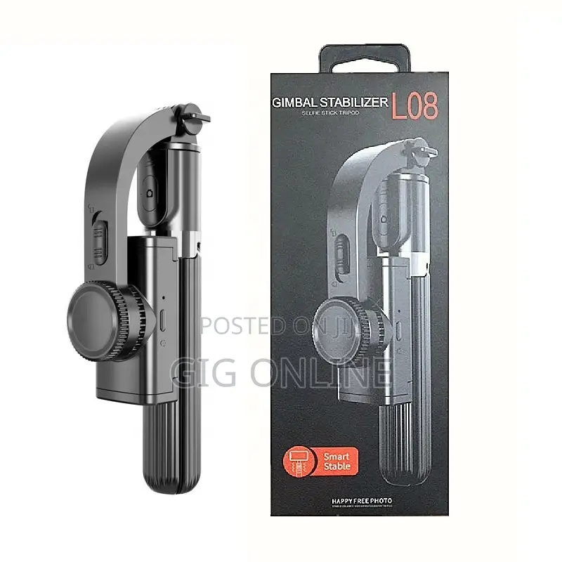 Gimbal Stabilizer Selfie Stick Tripod