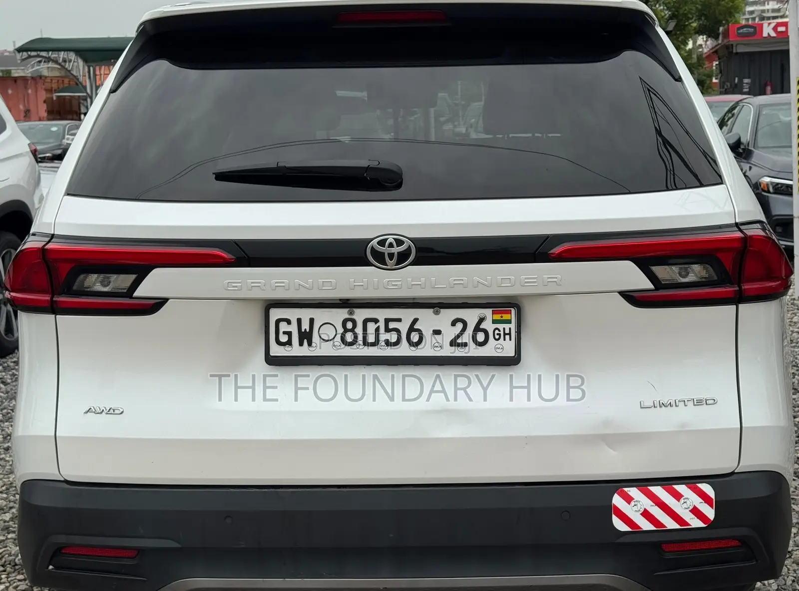 Toyota Highlander Limited AWD 2023 White