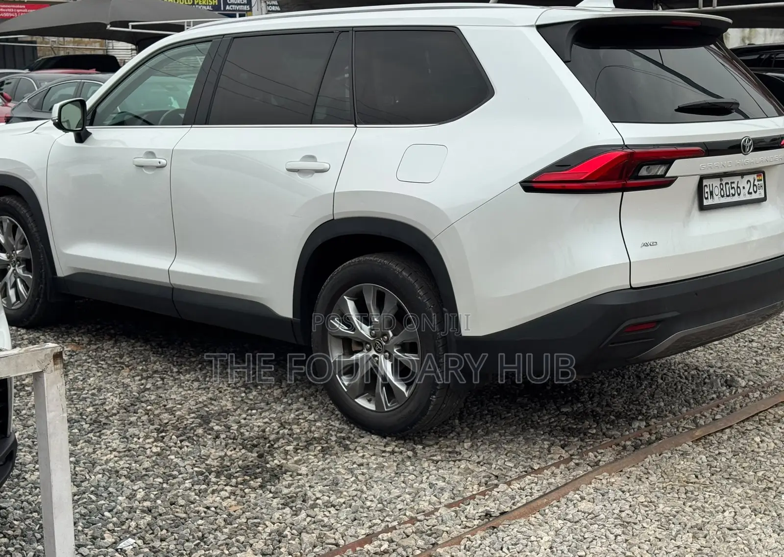 Toyota Highlander Limited AWD 2023 White