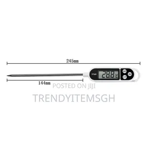 Digital Food Thermometer Instant Read Kitchen BBQ Temperature Probe