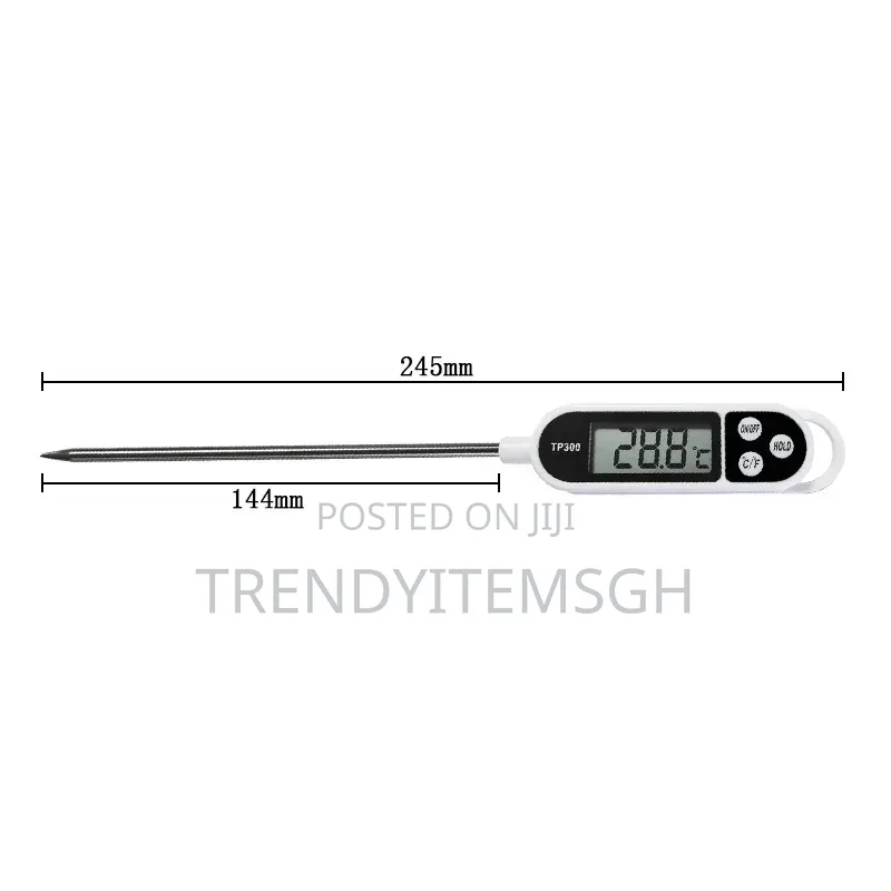 Digital Food Thermometer Instant Read Kitchen BBQ Temperature Probe
