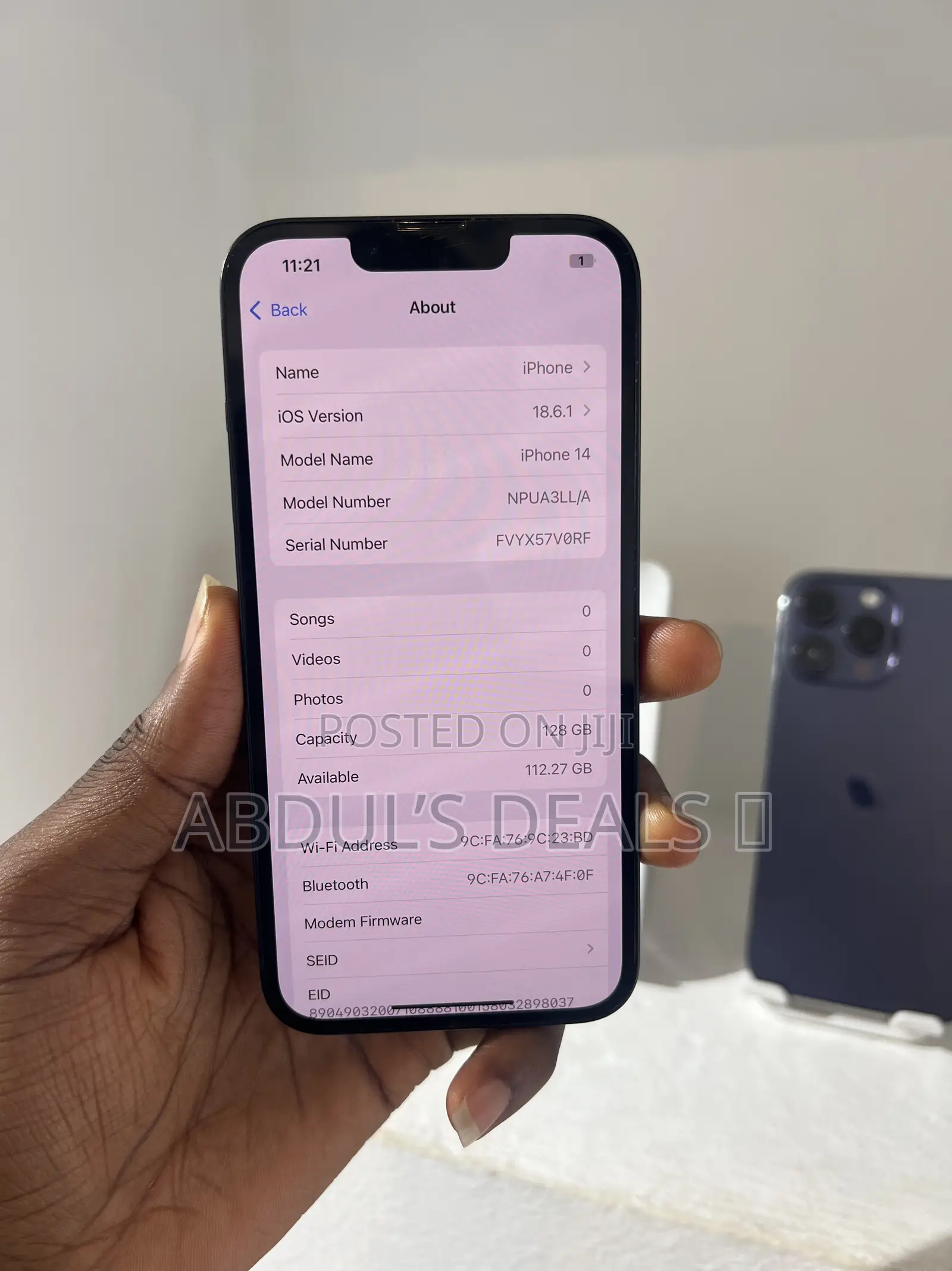 Apple iPhone 14 128 GB Black