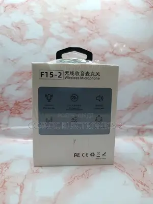 F15-2 Dual Wireless Lavalier Microphone With 3-in-1 Compatibility