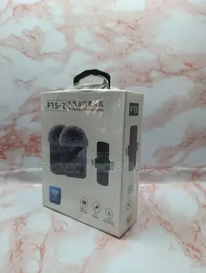 F15-2 Dual Wireless Lavalier Microphone With 3-in-1 Compatibility