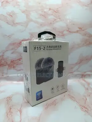 F15-2 Dual Wireless Lavalier Microphone With 3-in-1 Compatibility
