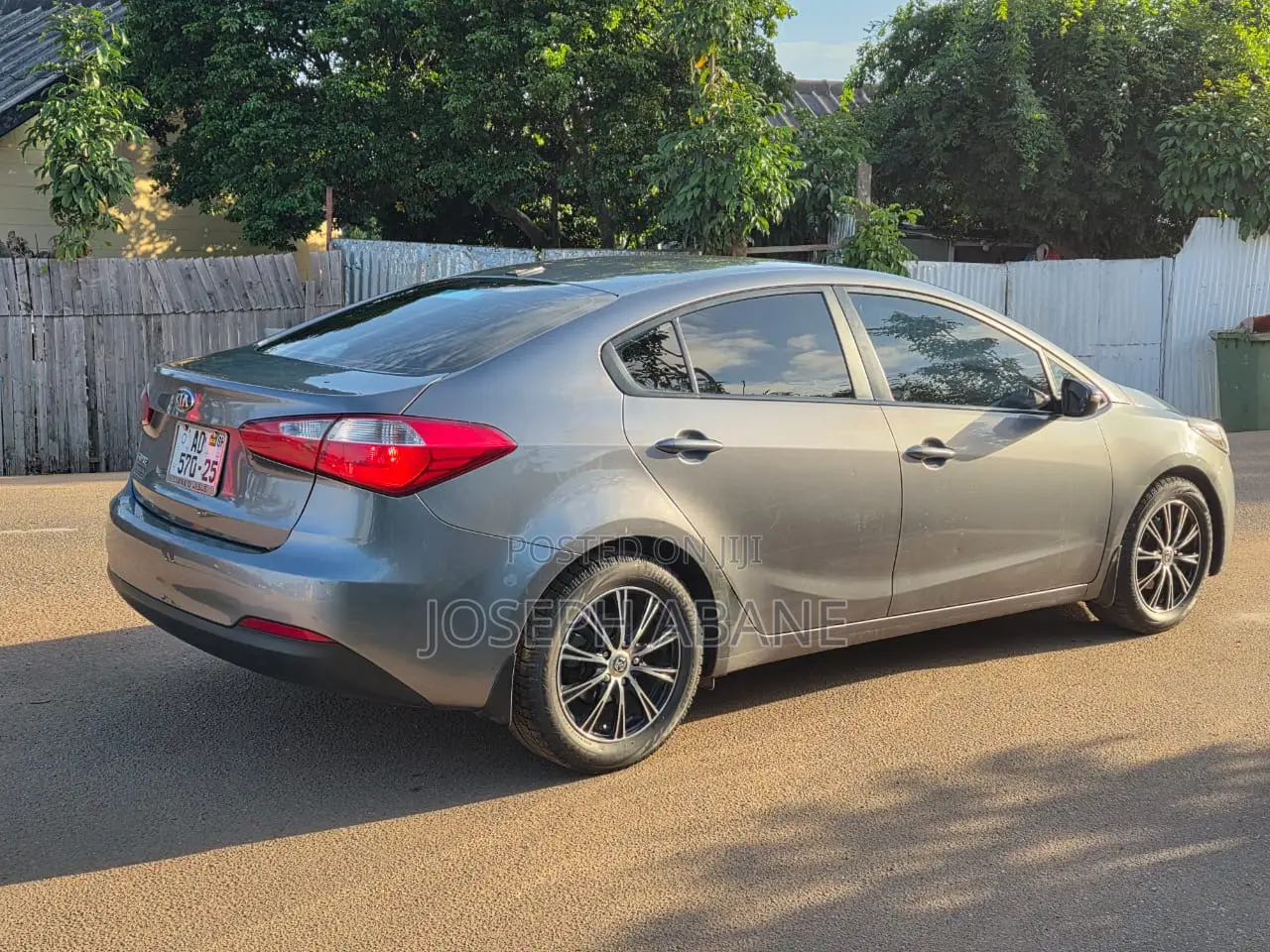 Kia Forte EX Sedan 2016 Gray