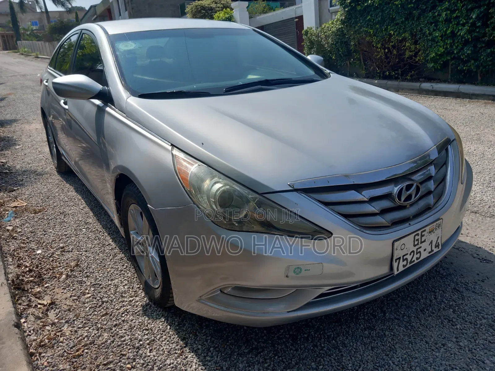 Hyundai Sonata 2012 Silver