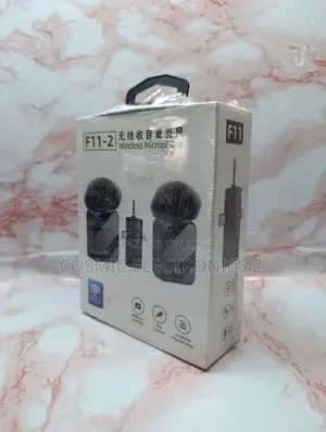 Quality F11-2 Wireless Lavalier Microphone With 3-in-1 Compatibility