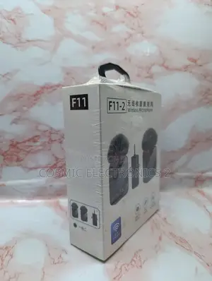 Quality F11-2 Wireless Lavalier Microphone With 3-in-1 Compatibility