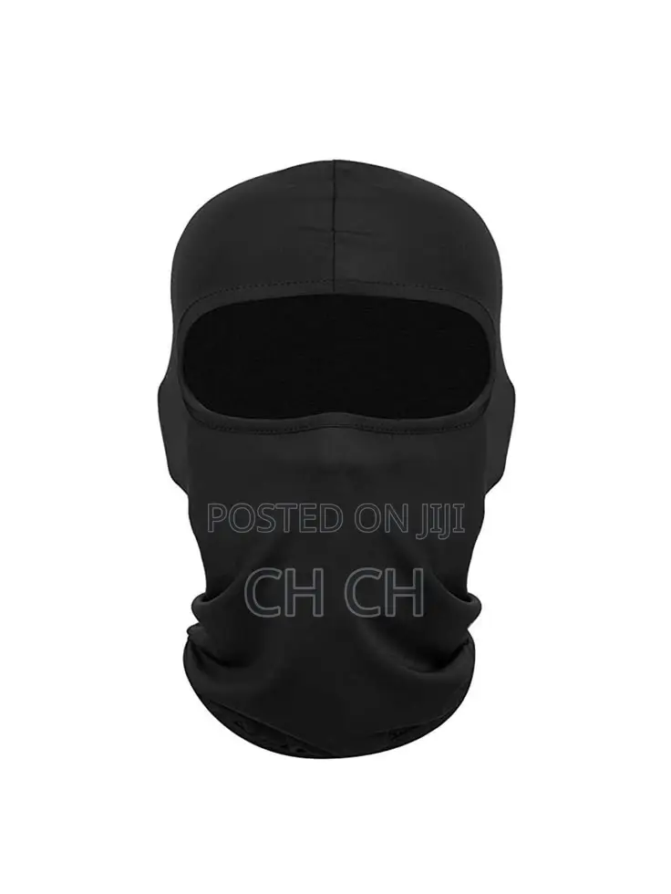 Soft Breathable Premium Full Face Black Ski Mask Balaclava