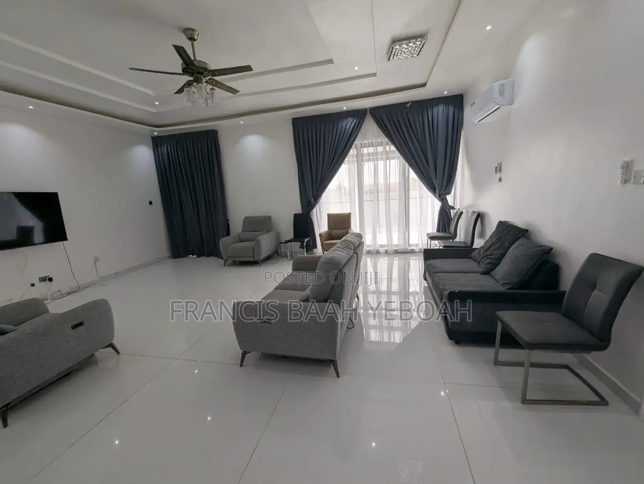 Furnished 3bdrm Apartment in Shining Star Real, Accra Metropolitan