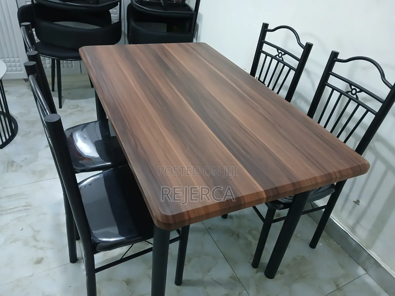 Wooden Dinning Table With 4 Chairs