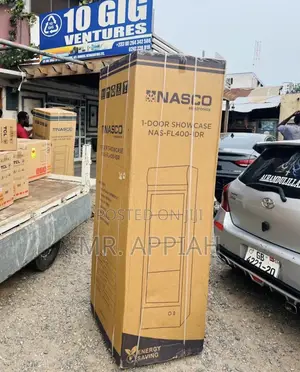 Get Adorable Nasco Nas-Fl400-1dr-1 358L 1 Door Display Fridge(Glass)