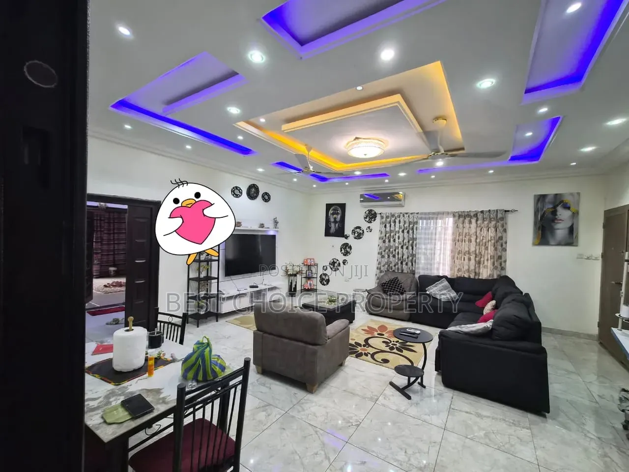 3bdrm Apartment in Pantang Hospital for rent