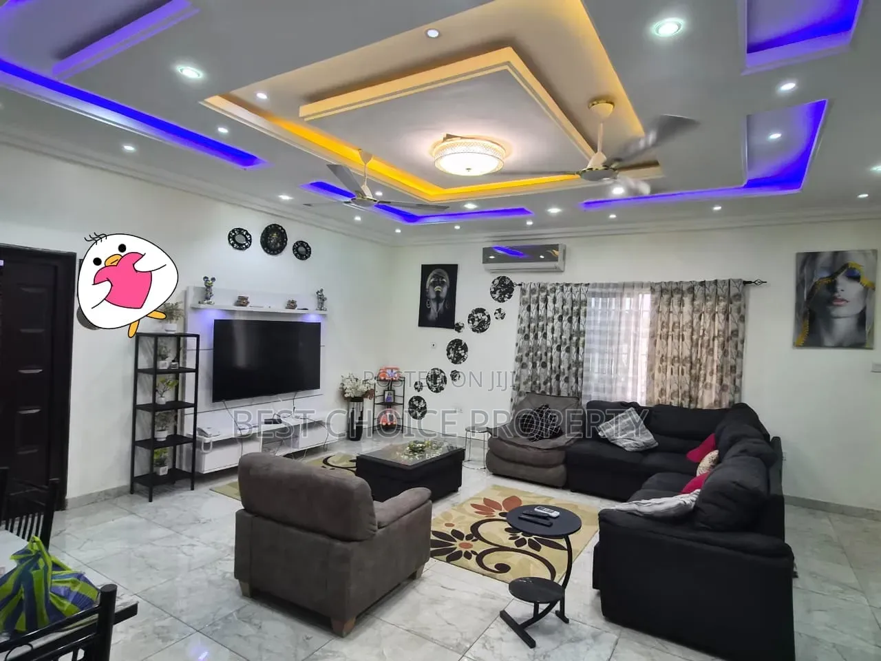 3bdrm Apartment in Pantang Hospital for rent
