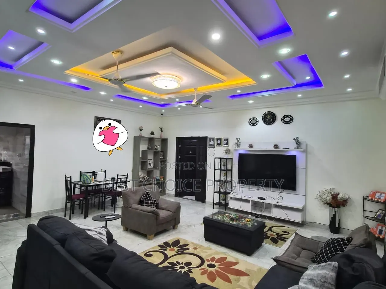 3bdrm Apartment in Pantang Hospital for rent