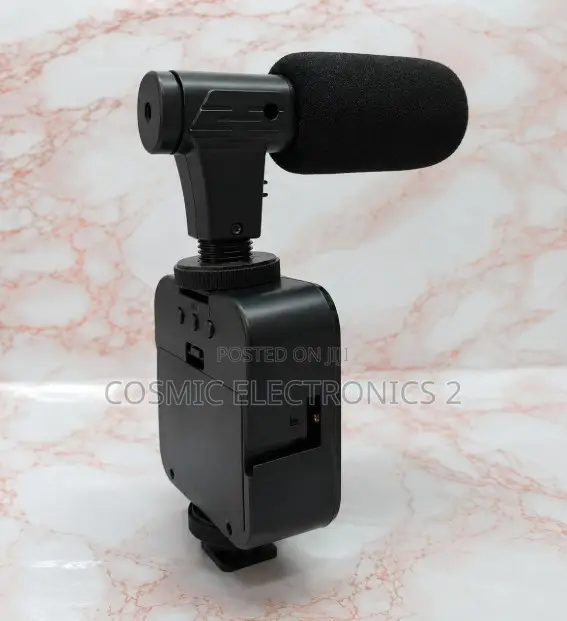 Professional AY-49 Video Making Kit With Microphone, LED Light