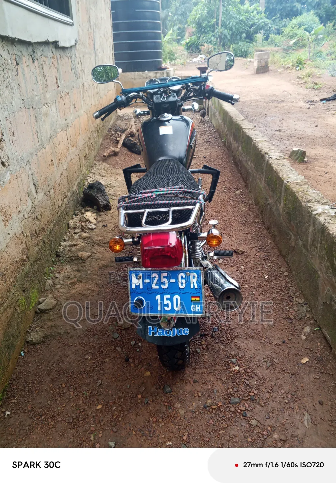 Haojue HJ125-8K 2025 Black