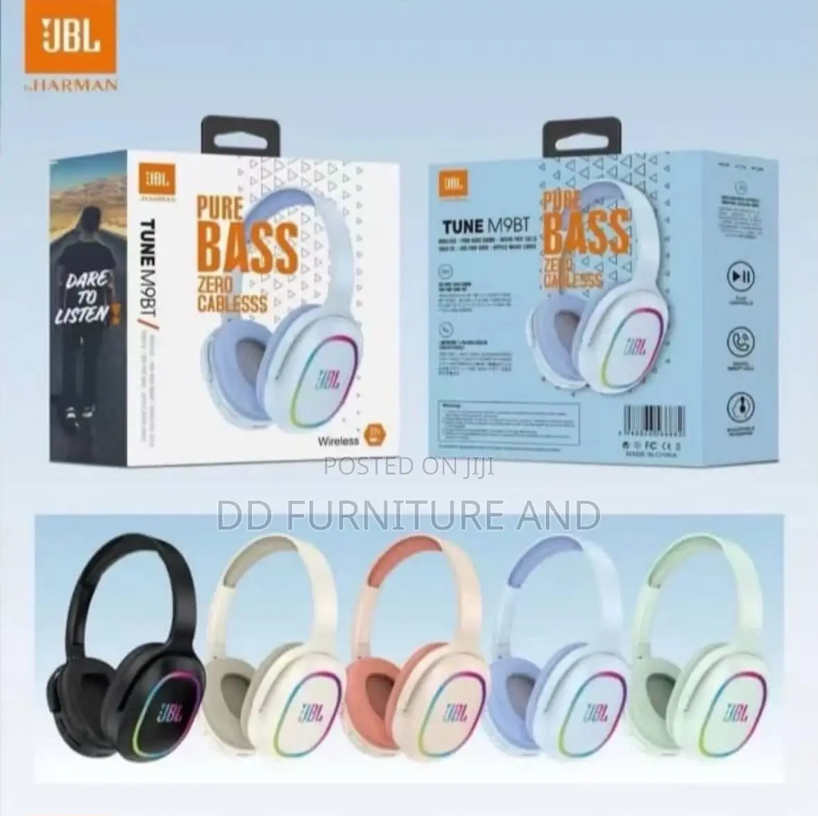 JBL Tune M9 Bass Headset