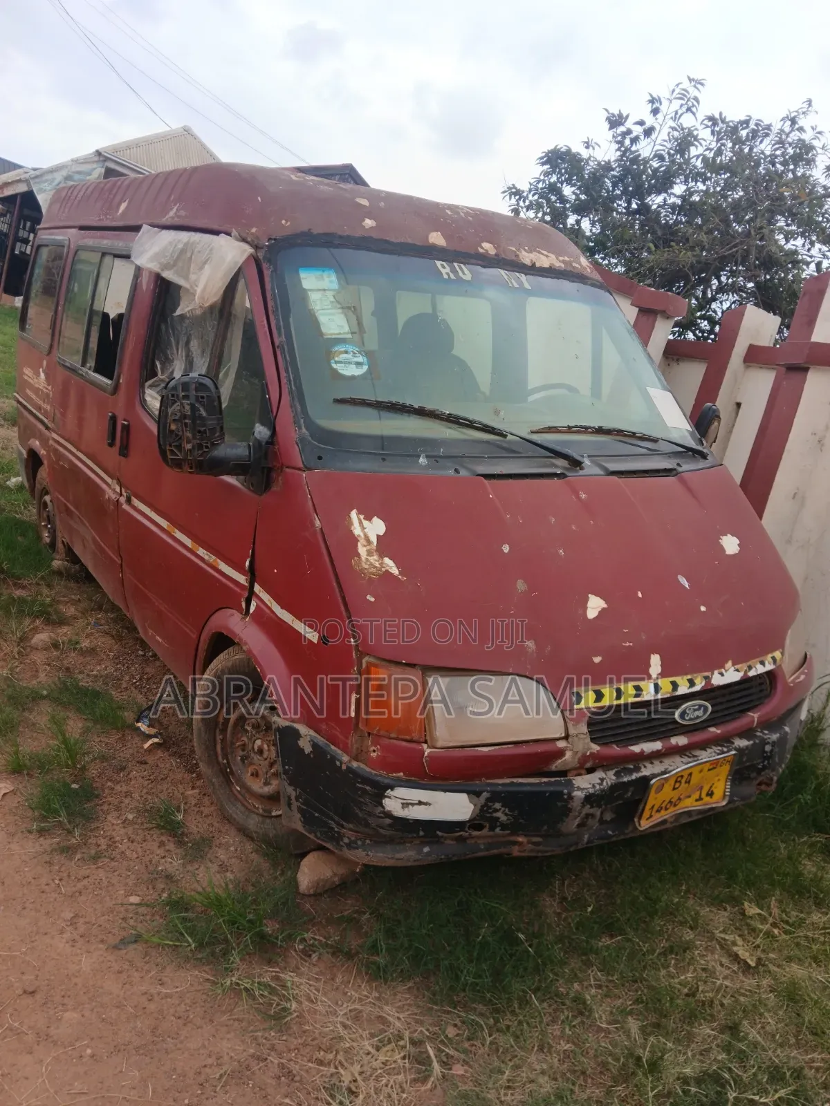 Ford Transit 2014 Red