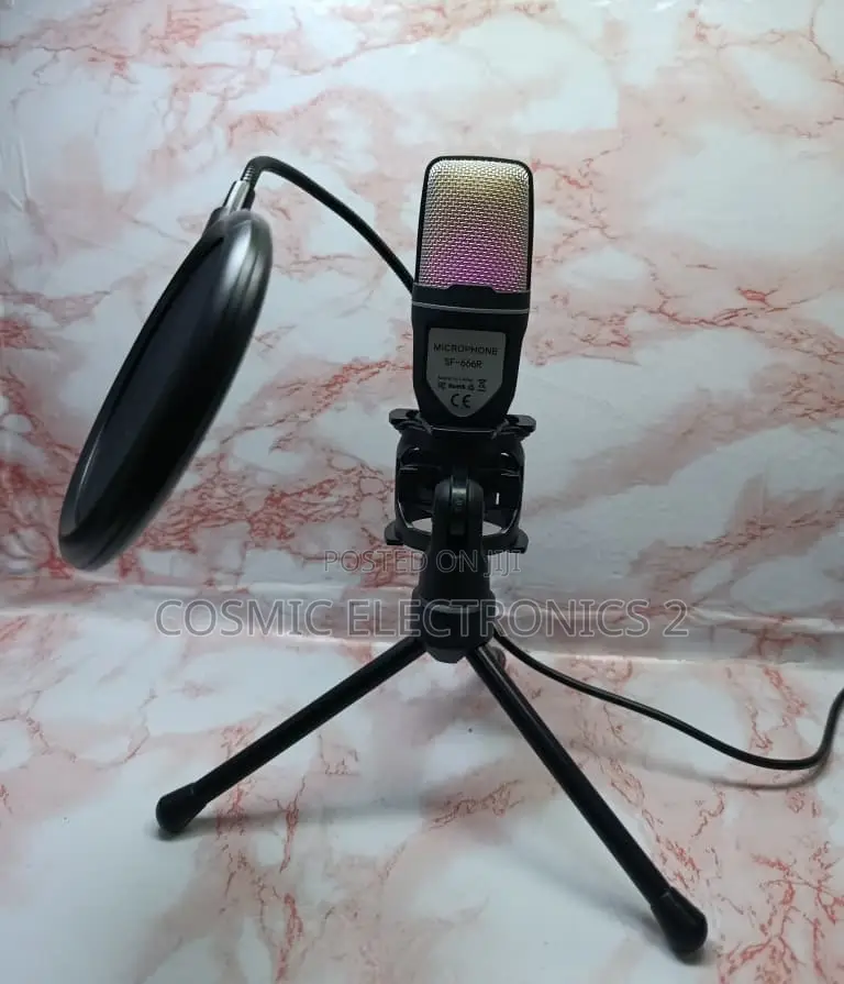 Yanmai RGB USB Gaming Condenser Microphone With Omnidirectional Pick