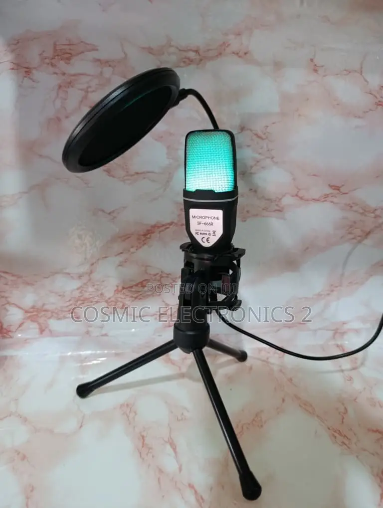 Yanmai RGB USB Gaming Condenser Microphone With Omnidirectional Pick