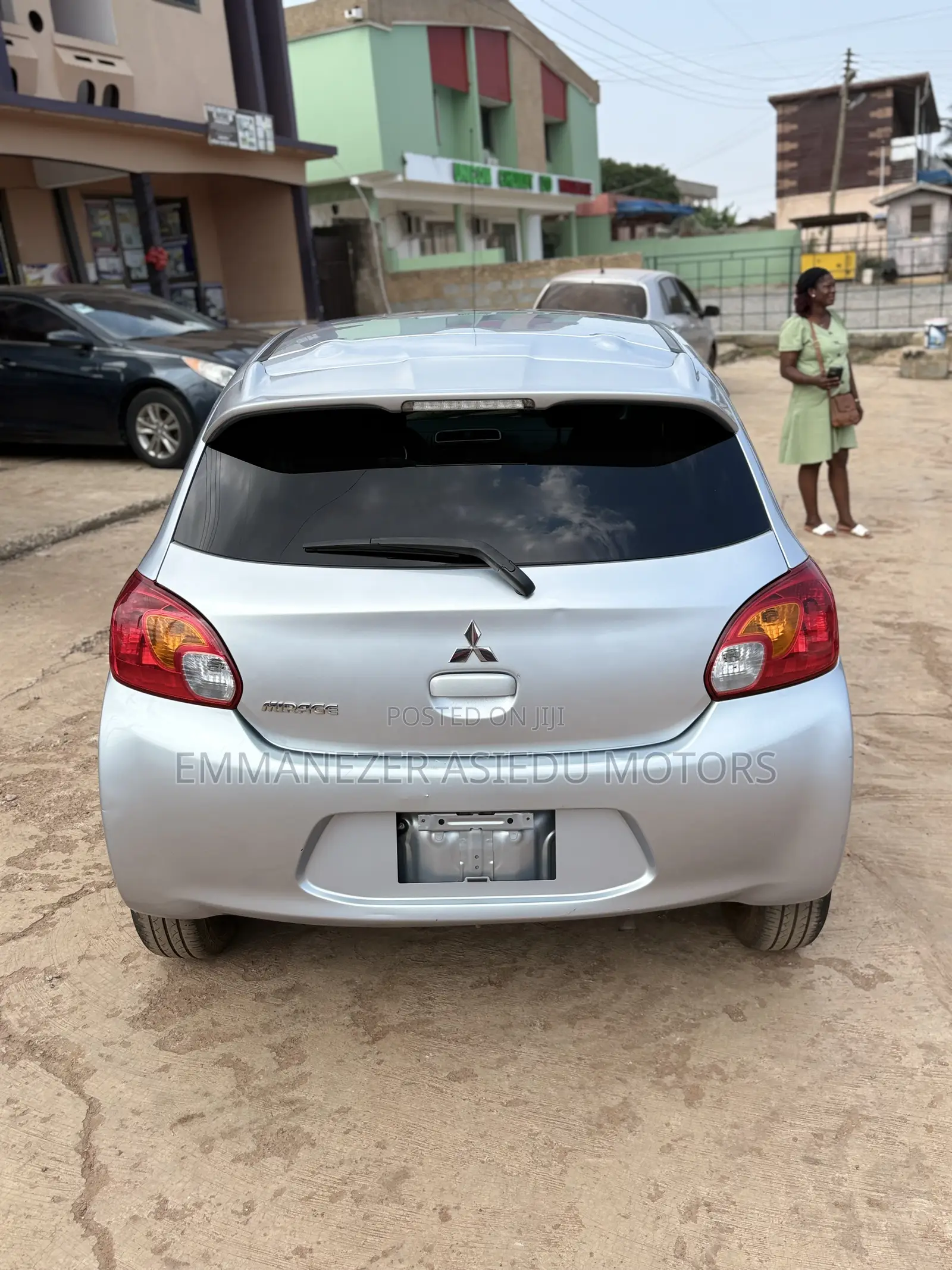 Mitsubishi Mirage 2012 Silver