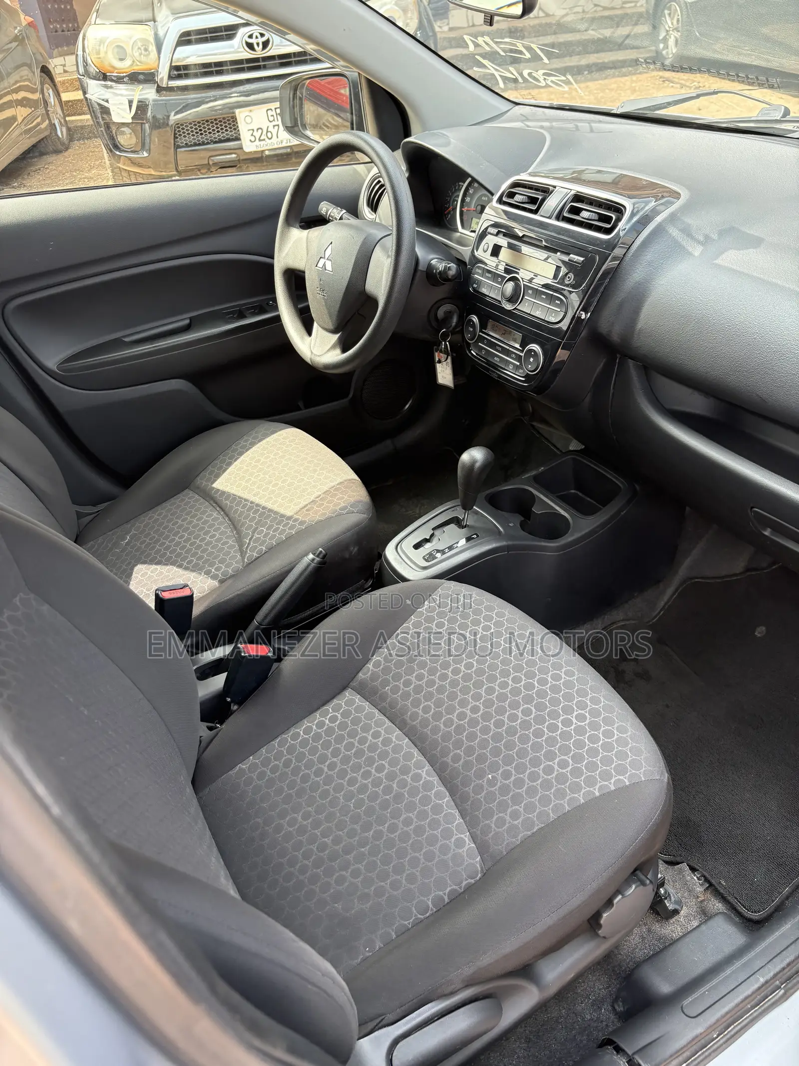 Mitsubishi Mirage 2012 Silver
