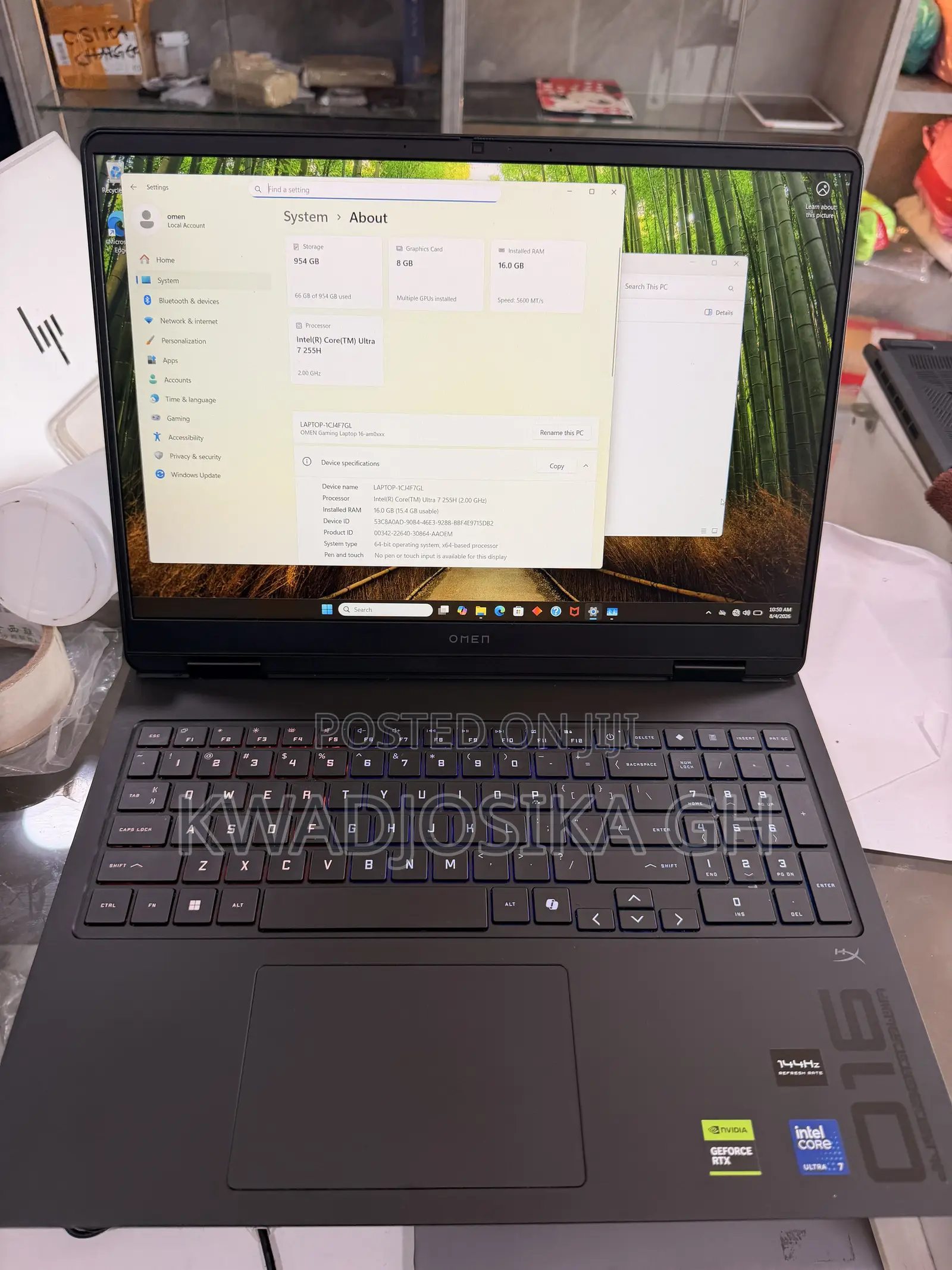 Laptop HP Omen 16 16GB Intel Core Ultra 7 SSD 1T