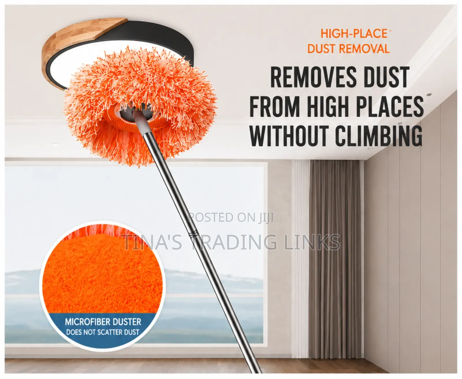 Universal Mop With 3 Cap