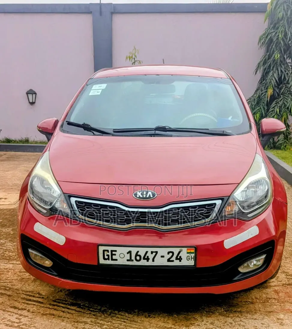 Kia Rio 2014 Red