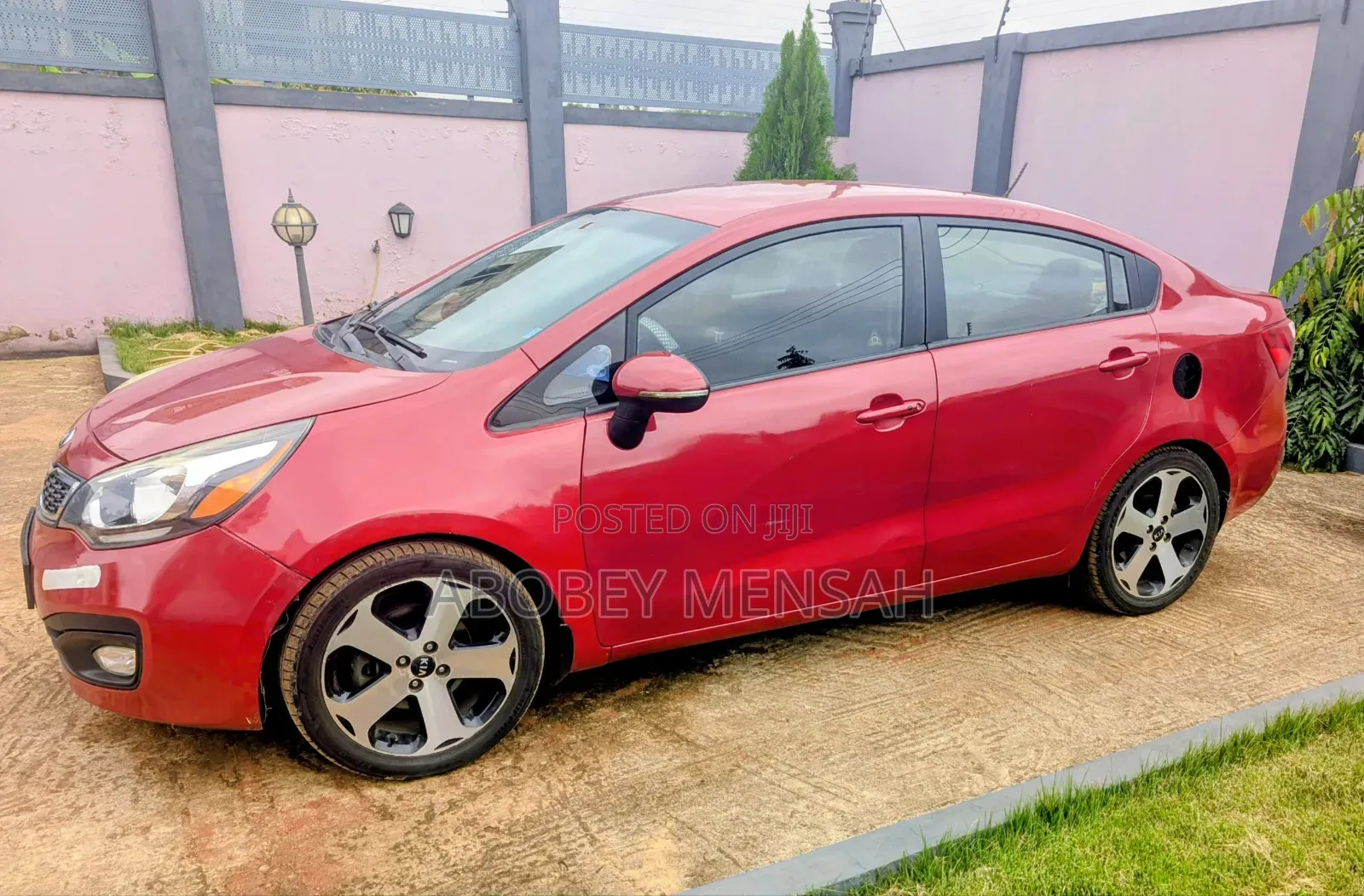 Kia Rio 2014 Red