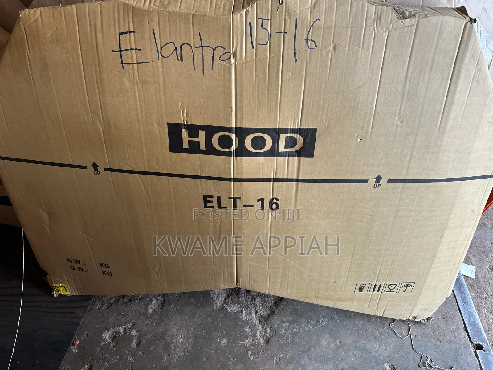 Hyundai Elantra 2016,2017,2018 Bonnet/ Hood