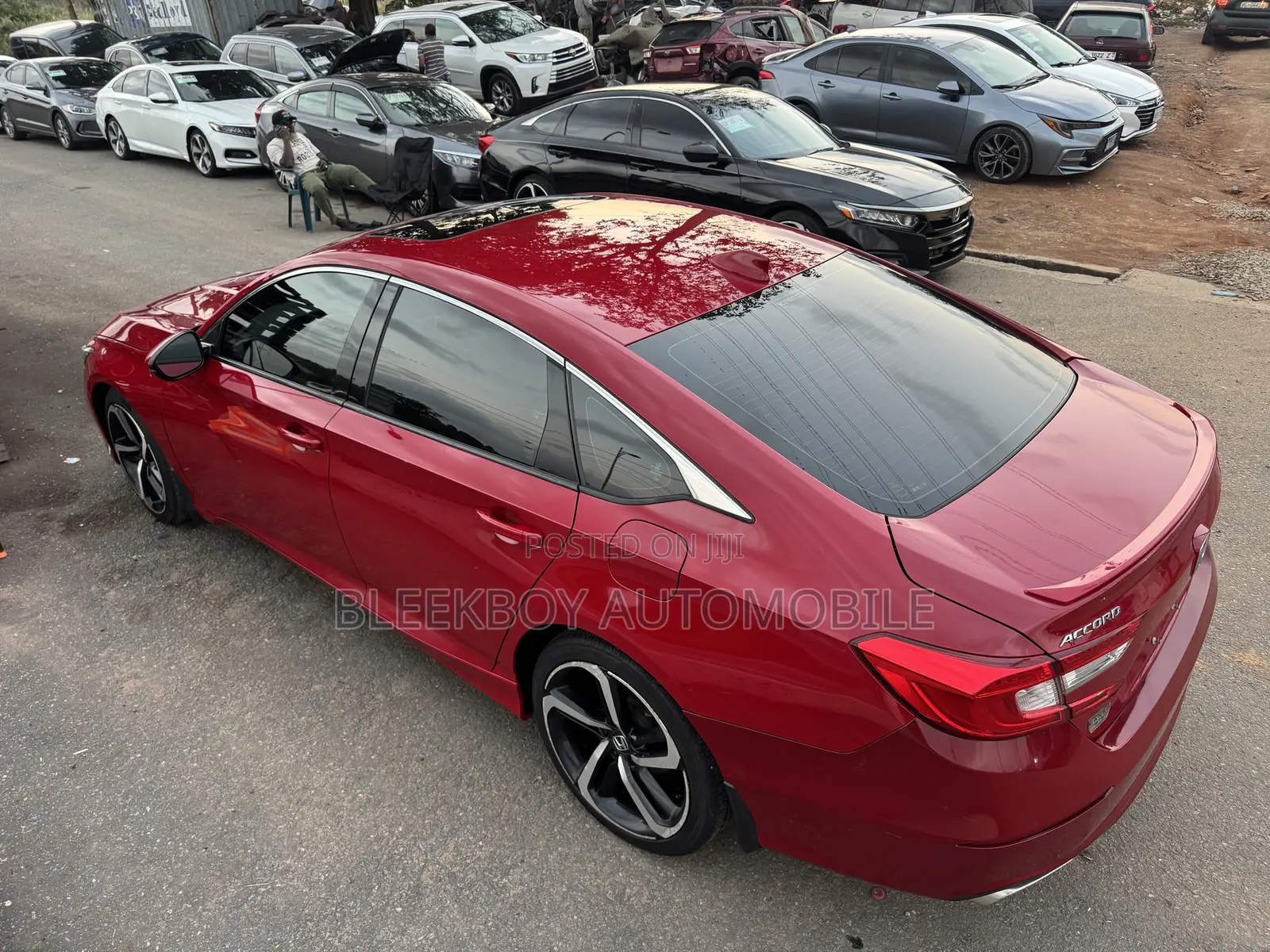 Honda Accord 2018 Red