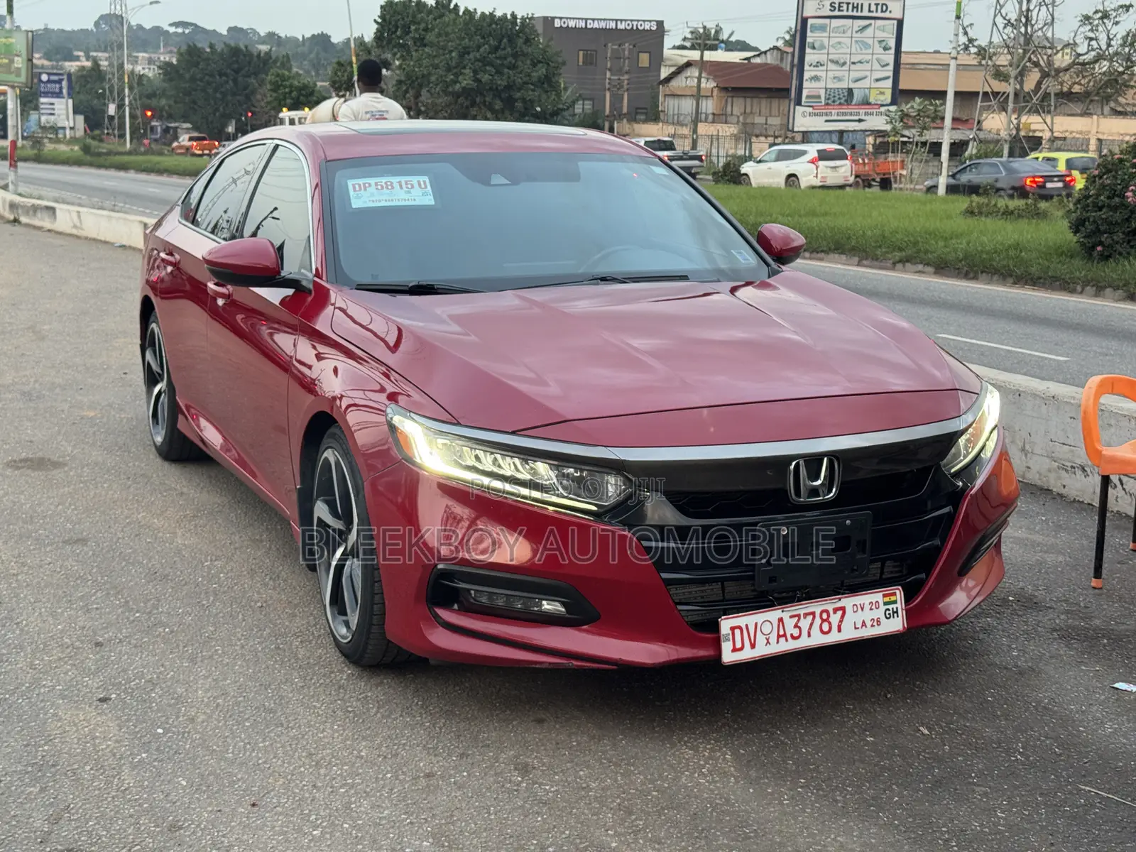 Honda Accord 2018 Red