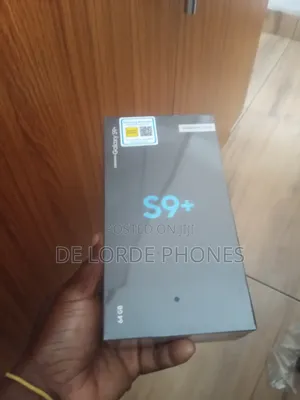 New Samsung Galaxy S9 Plus 64 GB Black
