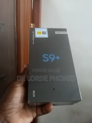 New Samsung Galaxy S9 Plus 64 GB Black