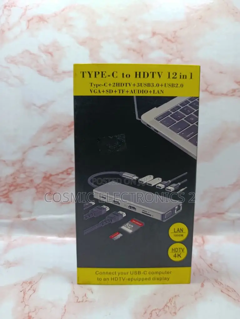 12-in-1 USB-C Docking Station With Triple Display