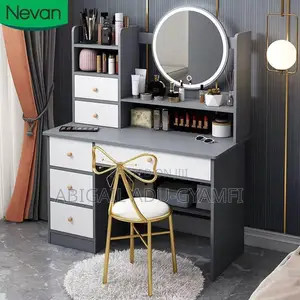 Dressing Mirror Set With LED Light