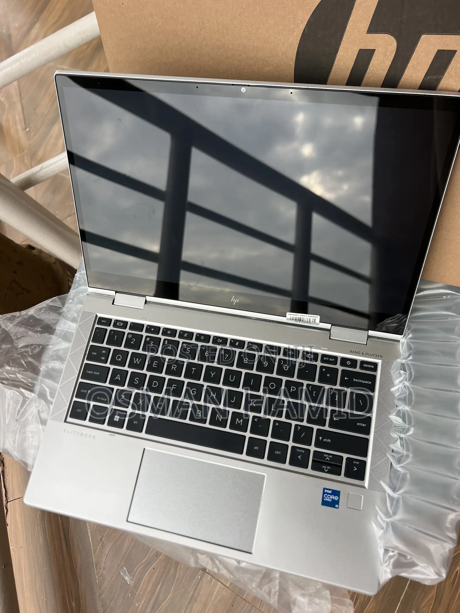 New Laptop HP Elite x360 830 G10 16GB Intel Core i5 SSD 256GB